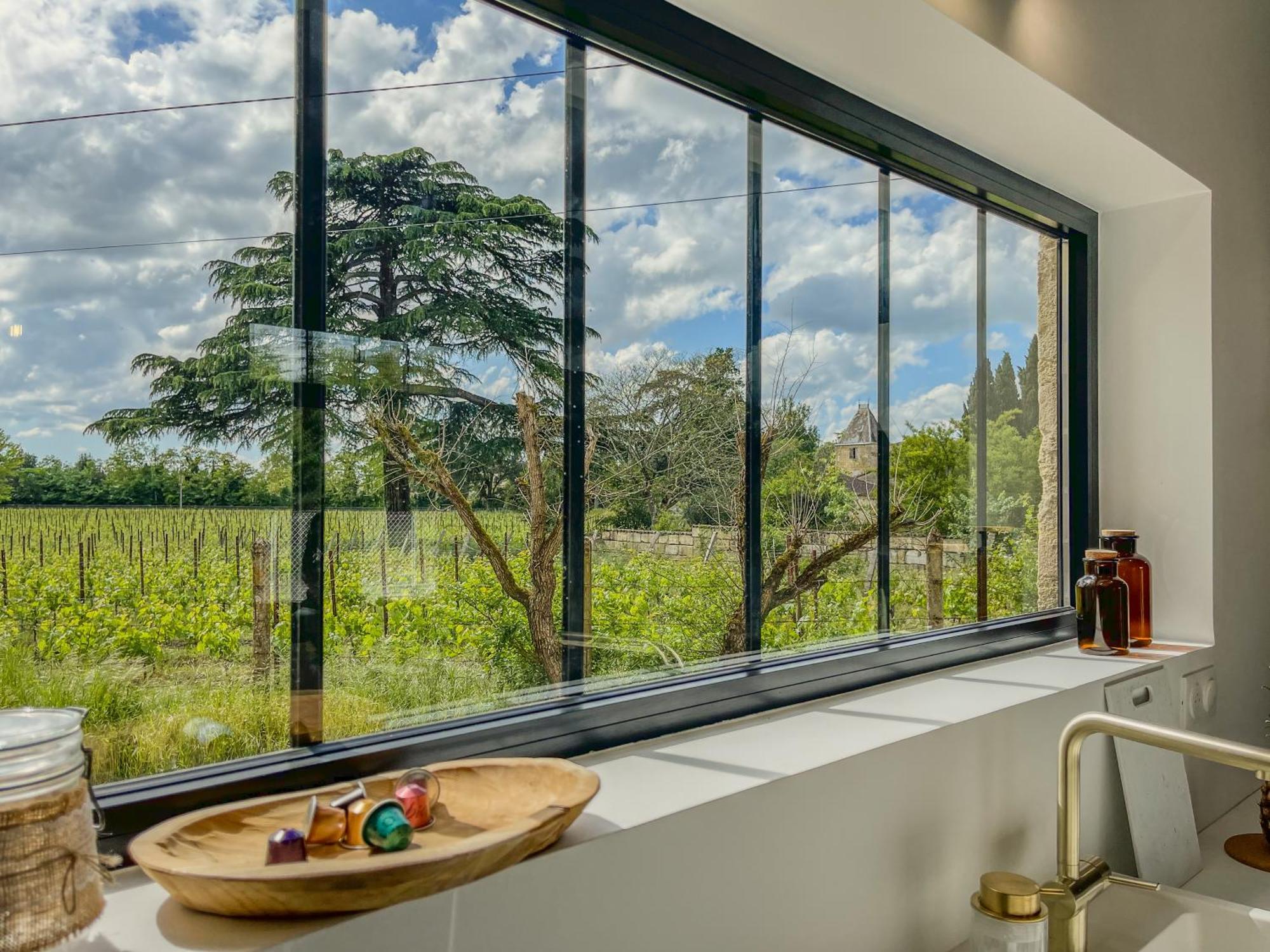 Maison Cosy Avec Vue Sur Les Vignes. リブルヌ エクステリア 写真