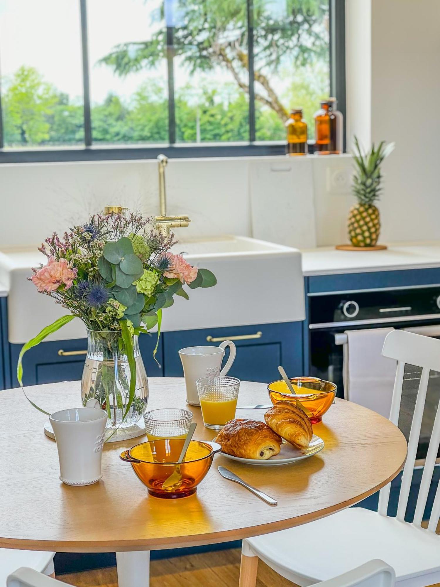 Maison Cosy Avec Vue Sur Les Vignes. リブルヌ エクステリア 写真